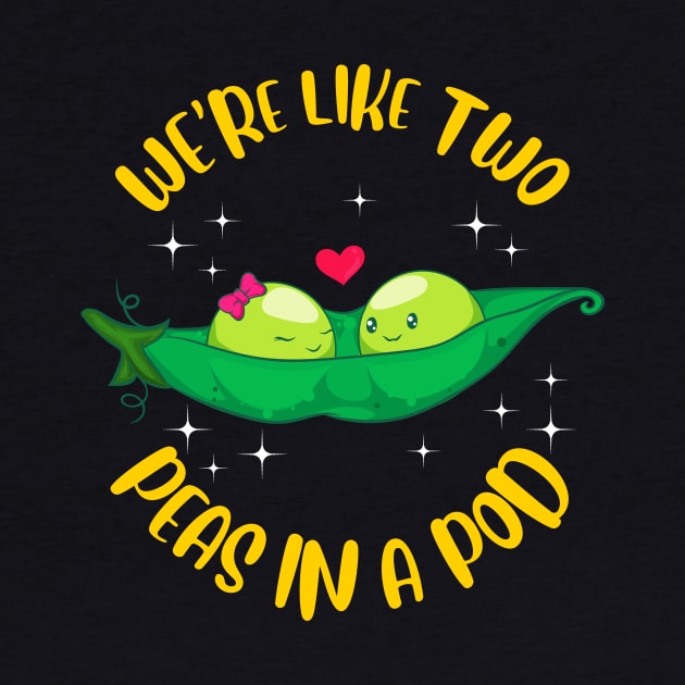 We're Like Two Peas In a Pod Adorable Married Pun by theperfectpresents